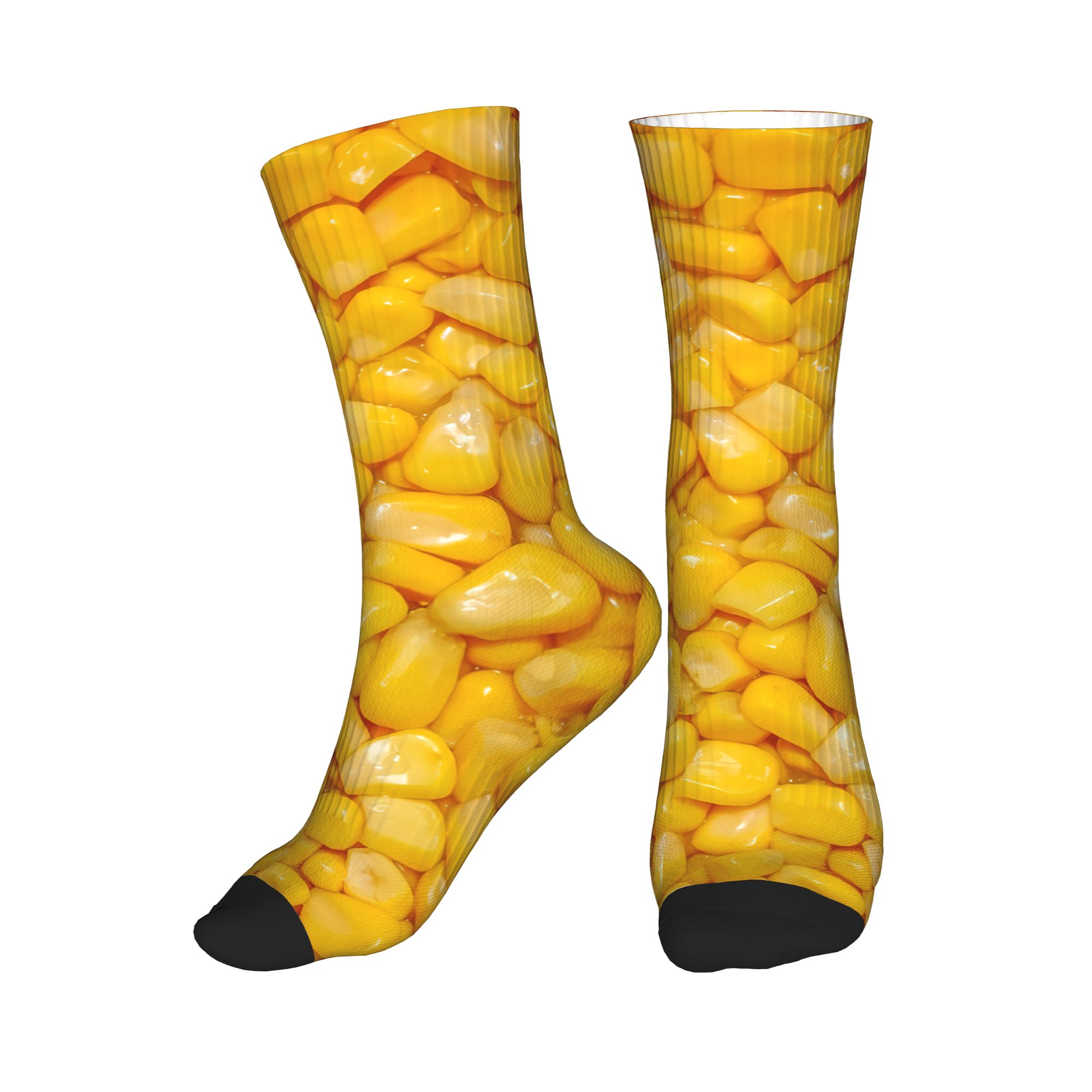 Dress Sock Men - It's Corn Yellow Corn Kernels Mens