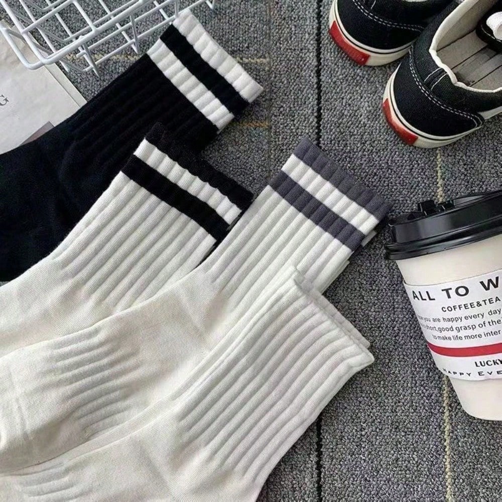 5-Pack Men's Striped Crew Sock – обзор и цена Cotton Crew Sock Pack