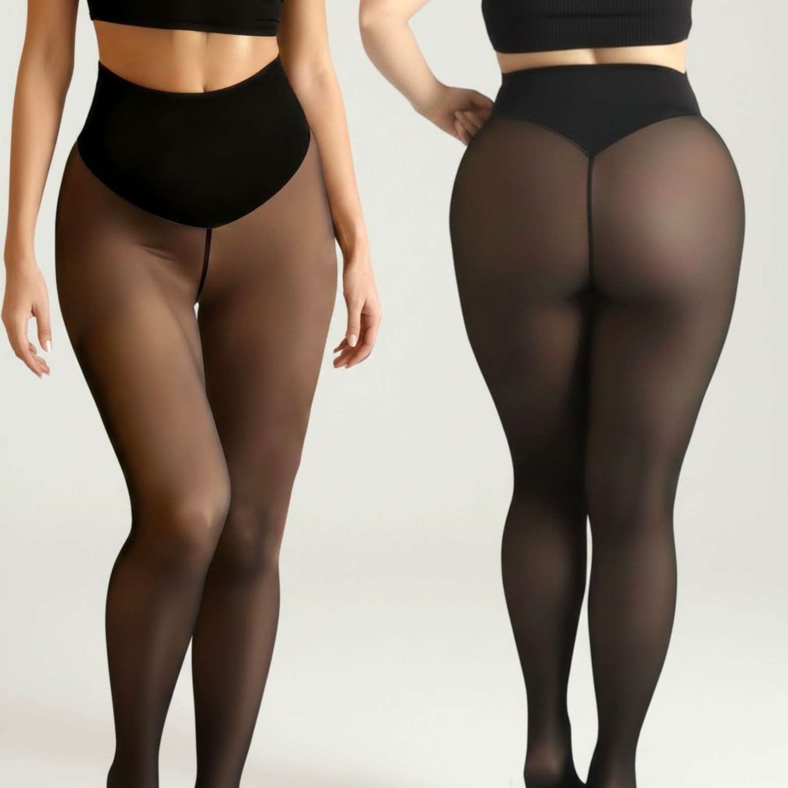 One Seam Fleece Lined Tights S – обзор и цена Tights Pantyhose Sheer
