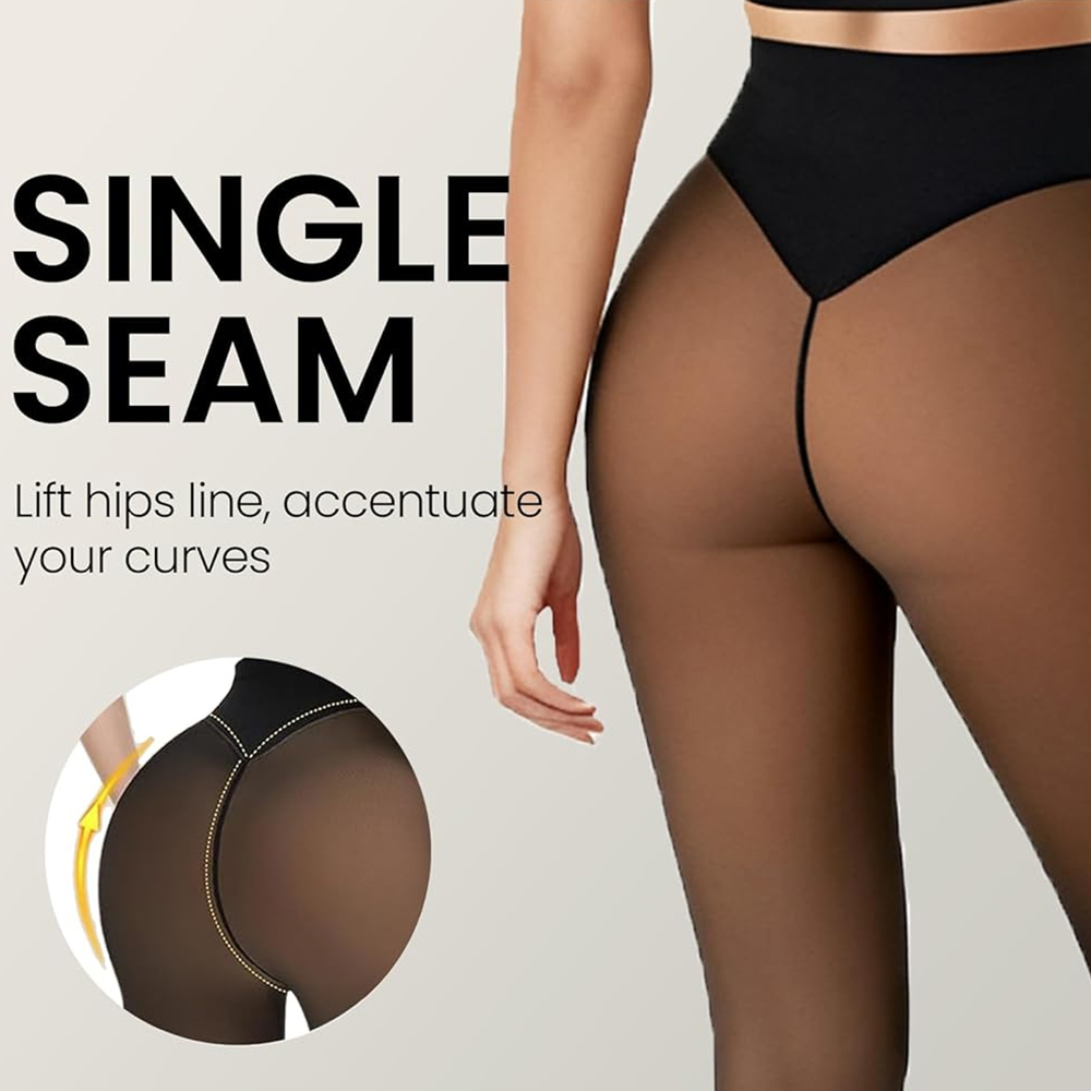 One Seam Fleece Lined Tights S – обзор и цена Tights Pantyhose Sheer