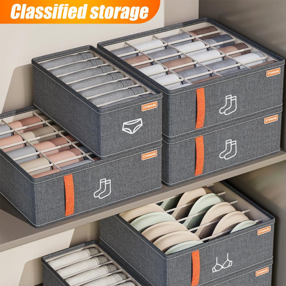 20 Grids Sock Drawer Organizer – обзор и цена Sock Organizer Tray