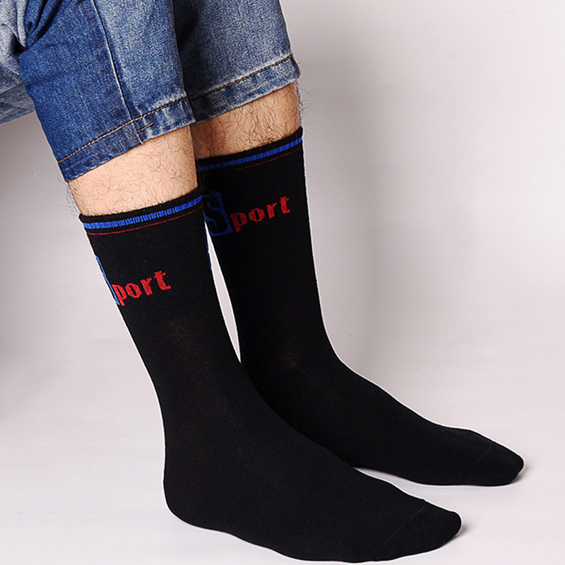 3 Pairs/Pack Big Large Socks E – обзор и цена Cotton Crew Sock Pack