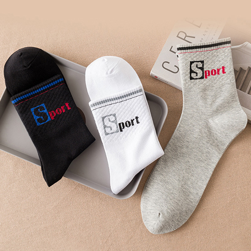 3 Pairs/Pack Big Large Socks E – обзор и цена Cotton Crew Sock Pack