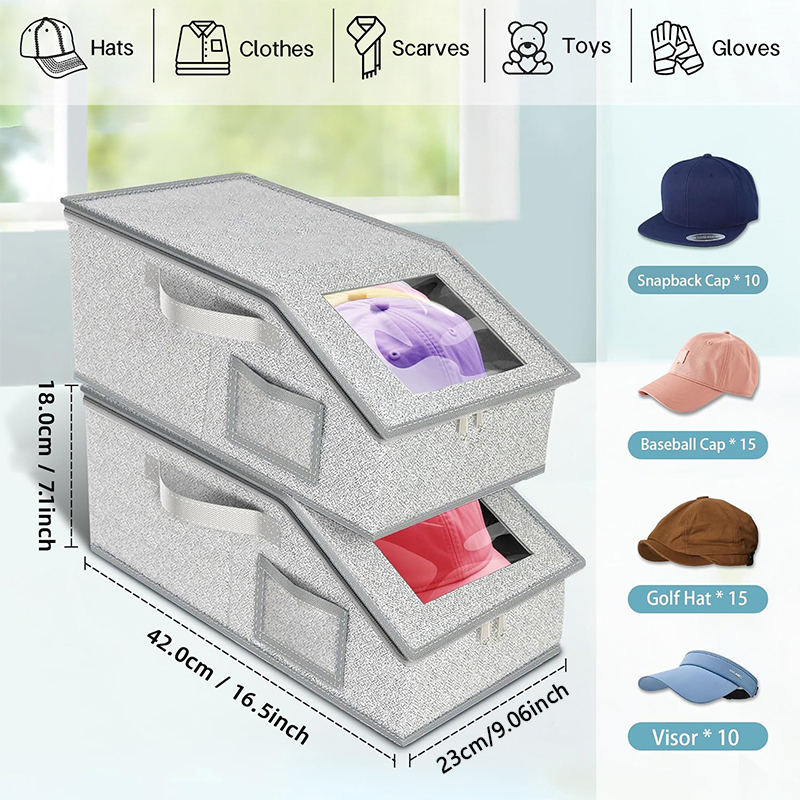 Foldable Zipper Baseball Cap S – обзор и цена Sock Organizer Tray