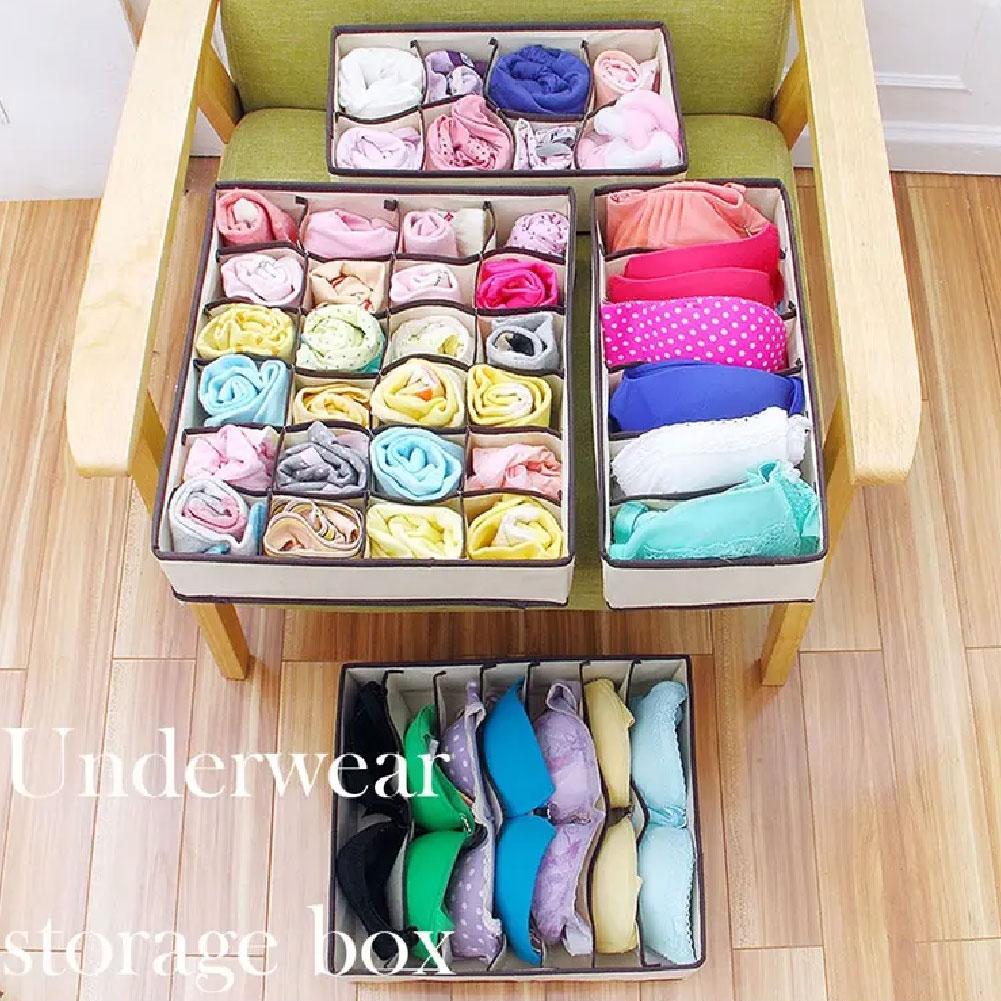 Foldable Closet Drawer Organiz – обзор и цена Sock Organizer Tray