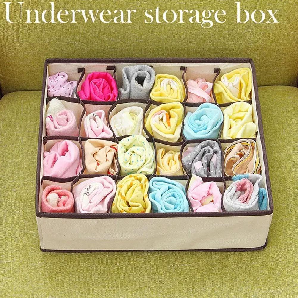 Foldable Closet Drawer Organiz – обзор и цена Sock Organizer Tray