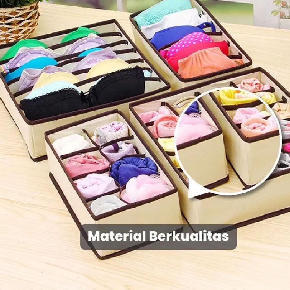 Foldable Closet Drawer Organiz – обзор и цена Sock Organizer Tray