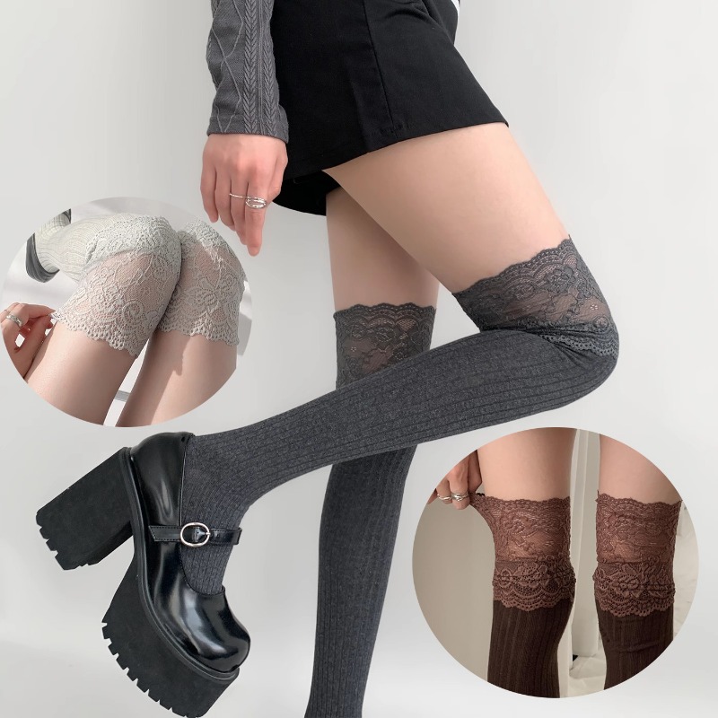 Soft Cotton Thigh High Socks,  – обзор и цена Boot Sock Slouchy
