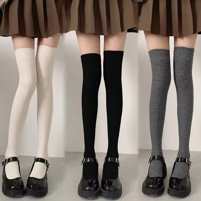 Autumn Winter Women's Stocking – обзор и цена Knee High Sock Women