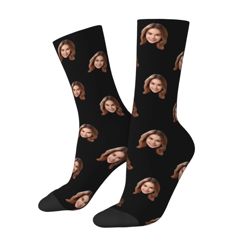 Personalized Custom Face Photo – обзор и цена Dress Sock Men