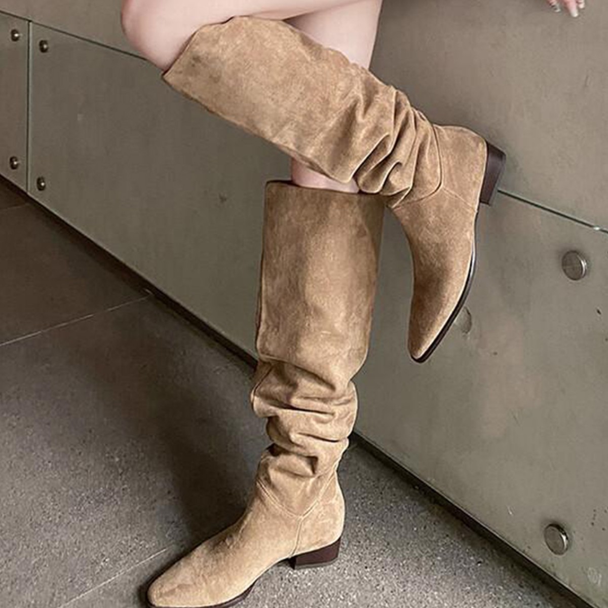 Women's knee high boots 2026 S – обзор и цена Knee High Sock Women