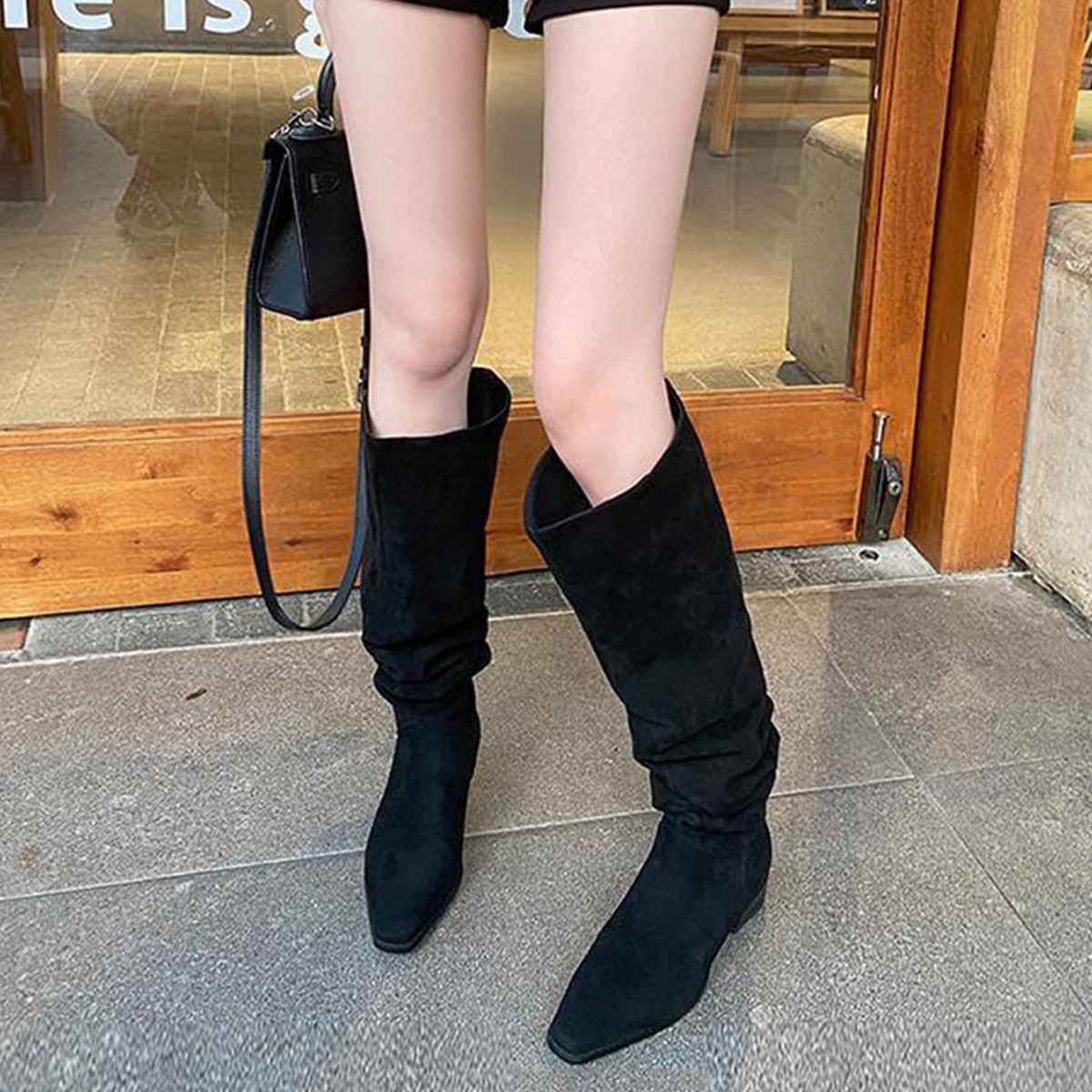 Women's knee high boots 2026 S – обзор и цена Knee High Sock Women