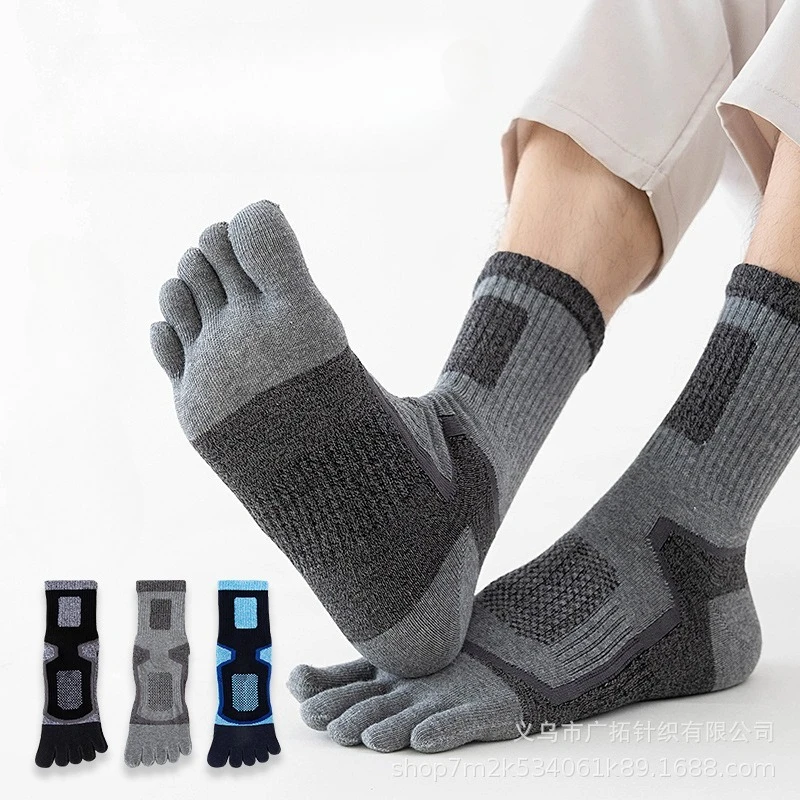 3 Pairs Men Sports Five Finger – обзор и цена Toe Sock Split