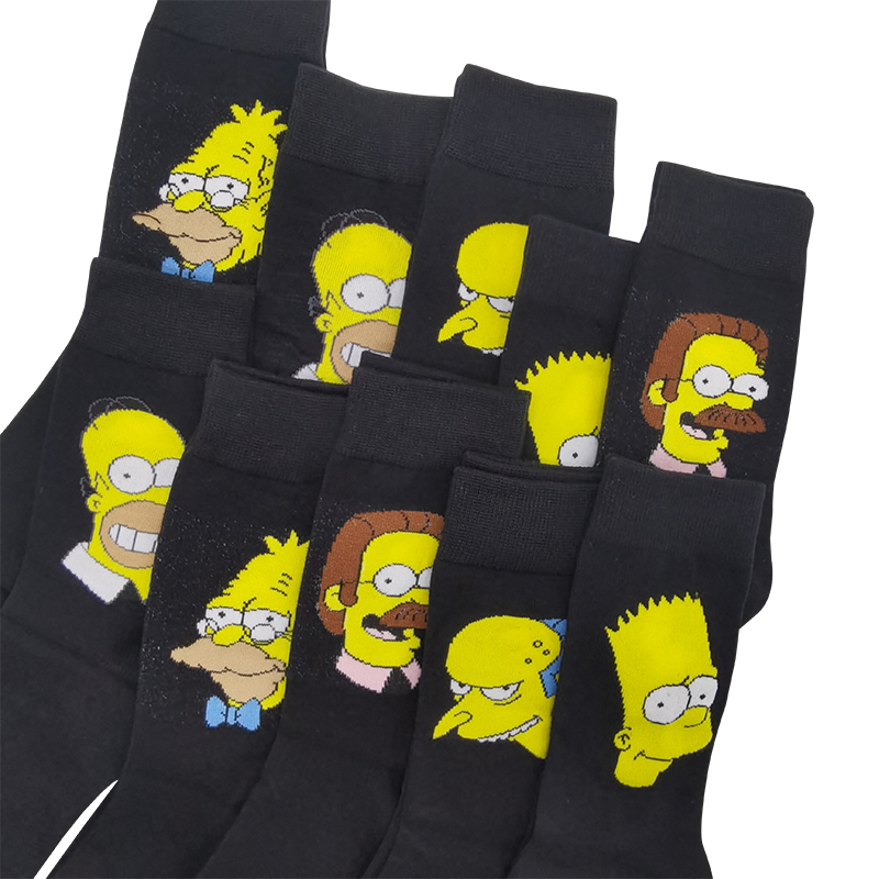 10 Pairs/Pack Funny Men Woman  – обзор и цена Cotton Crew Sock Pack