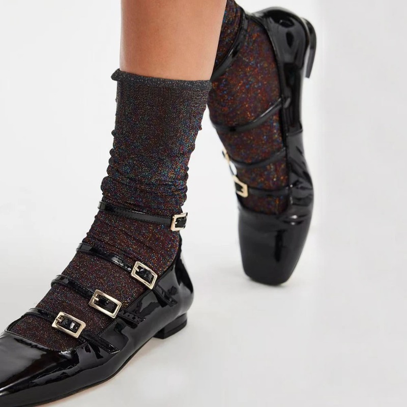 Colorful Sexy Shiny Women's So – обзор и цена Silk Sock Bamboo