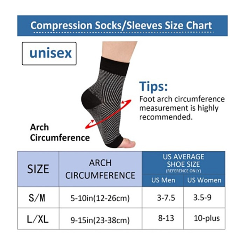 1Pair Ankle Brace Compression  – обзор и цена Ankle Brace Sock