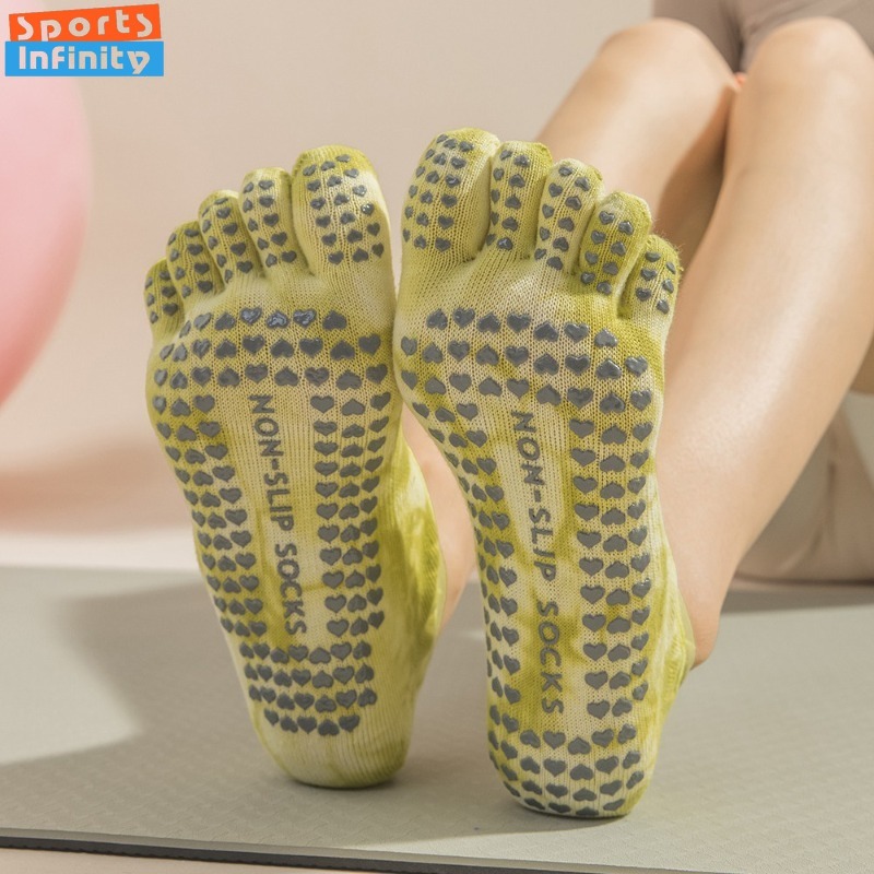 New Non Slip Tie Dye Five Fing – обзор и цена Toe Sock Split