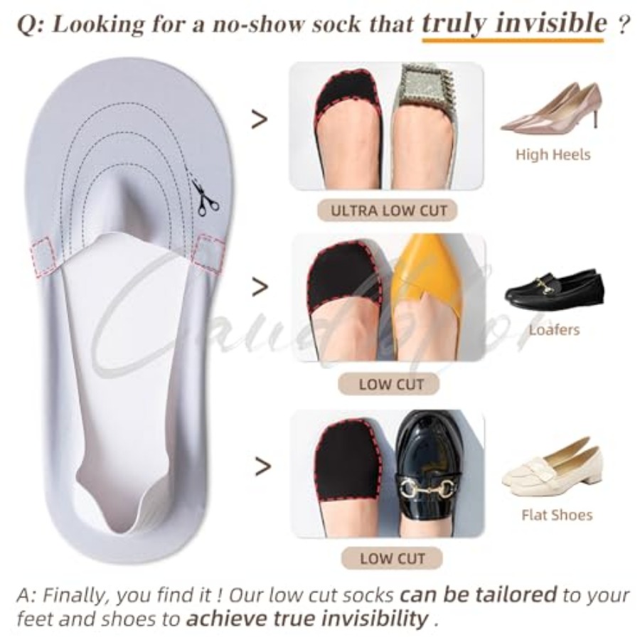 Caudblor Thin No Show Socks Wo – обзор и цена Invisibility Sock Loafer