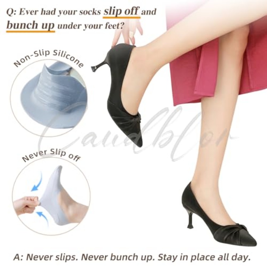 Caudblor Thin No Show Socks Wo – обзор и цена Invisibility Sock Loafer