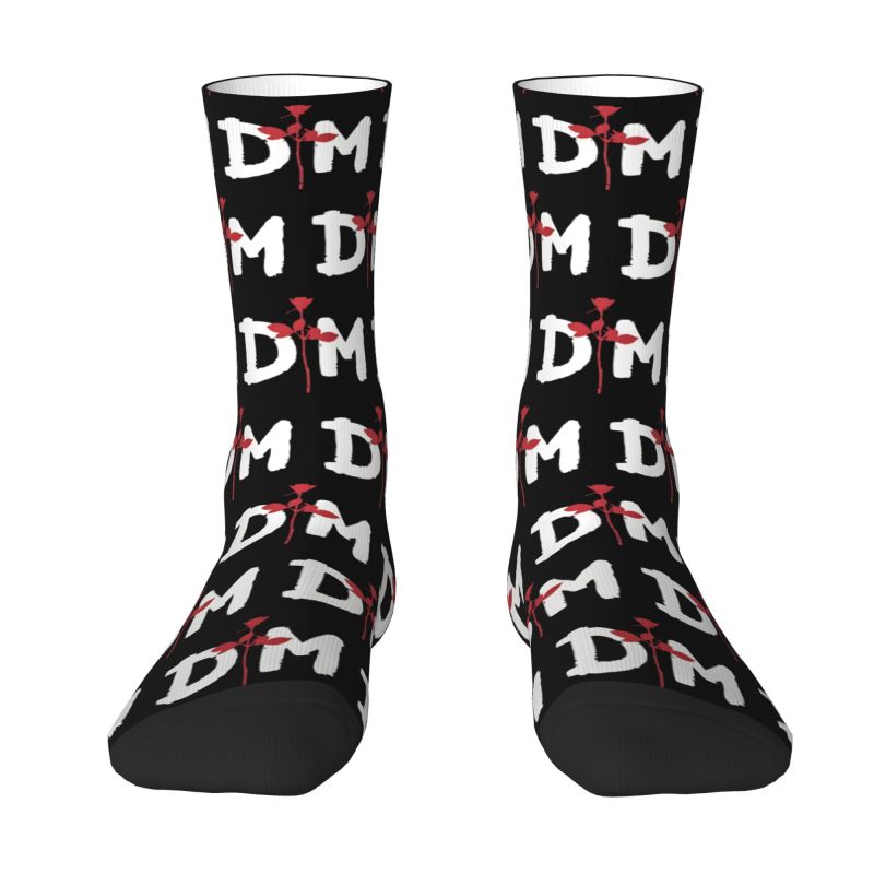 Custom Depeche Mode Mens Crew  – обзор и цена Dress Sock Men