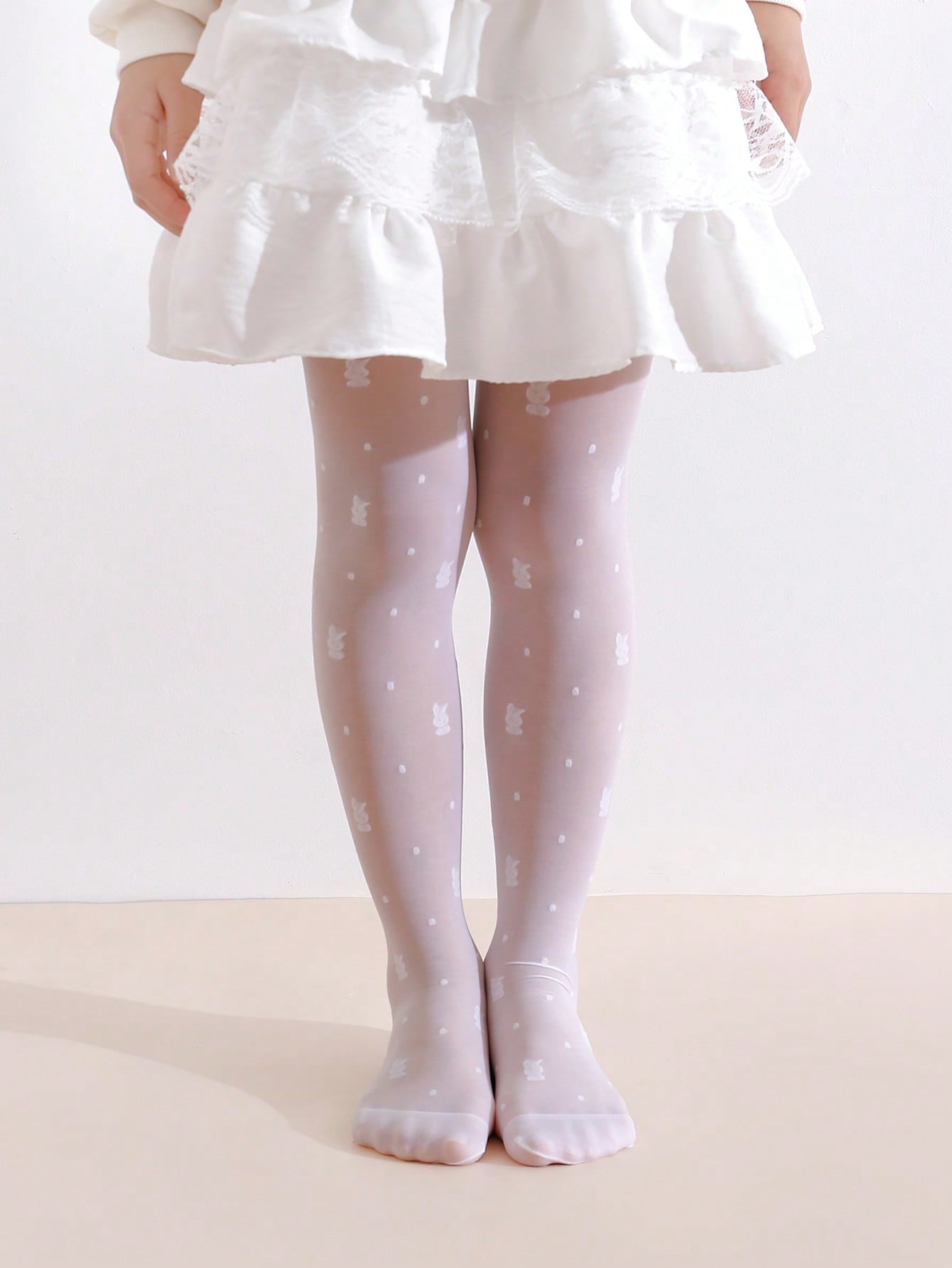 3Pack Girls Rabbit Print Tight – обзор и цена Tights Pantyhose Sheer