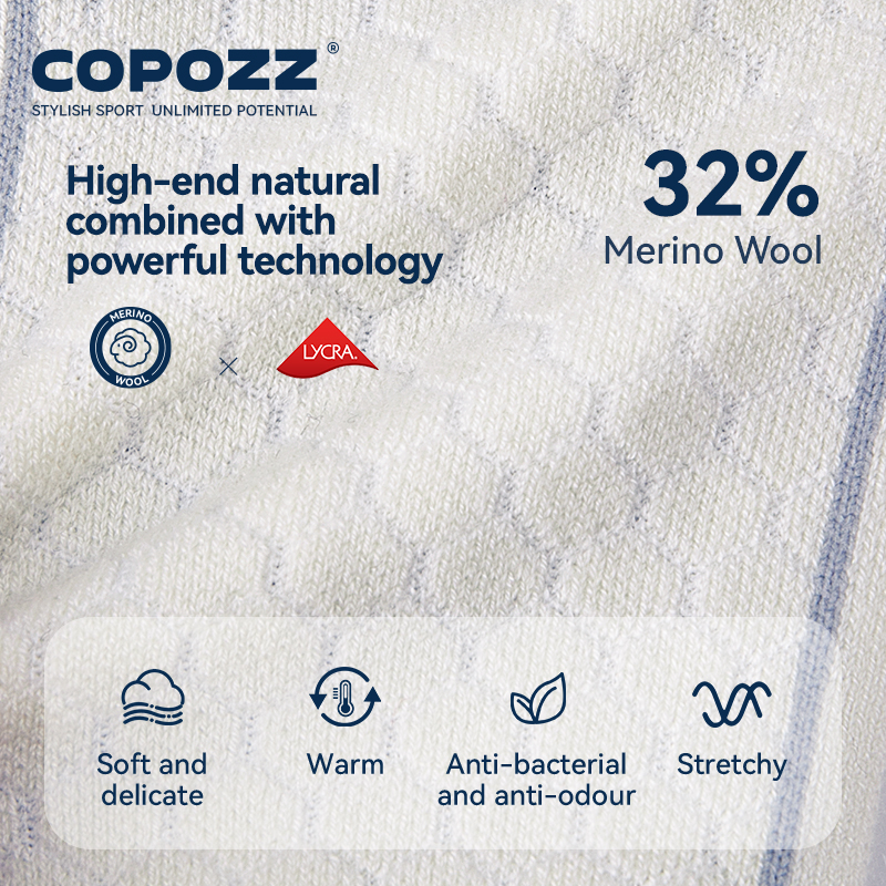 COPOZZ New Winter Ski Socks Me – обзор и цена Thermal Sock Winter