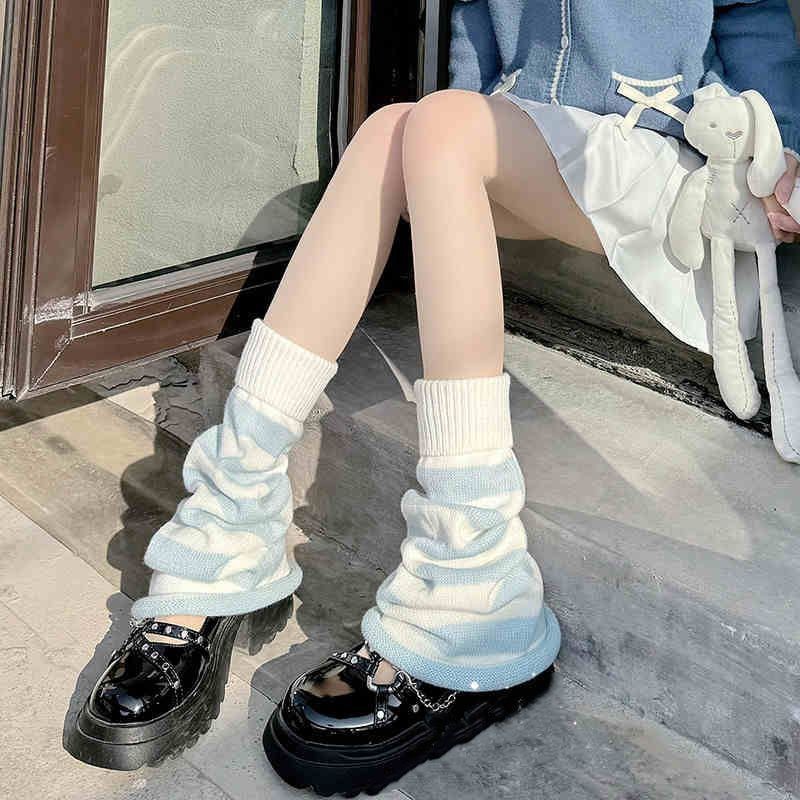 Y2K Striped Leg Warmers Star R – обзор и цена Boot Sock Slouchy