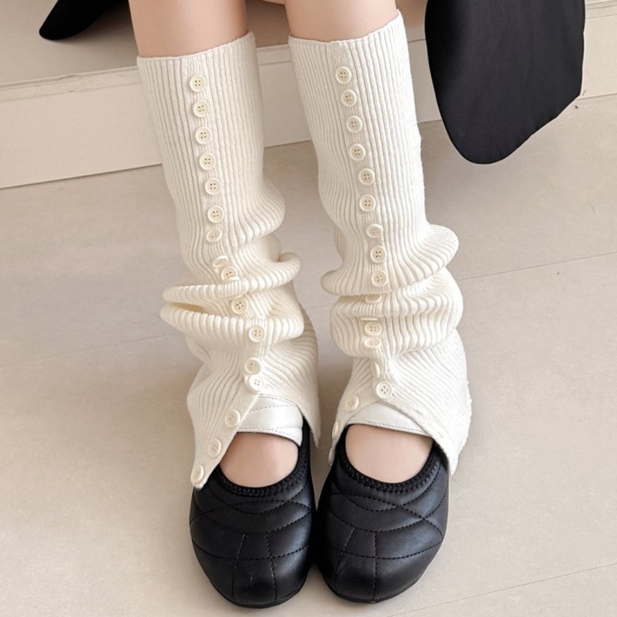 ​New Women's Button Detail Slo – обзор и цена Boot Sock Slouchy