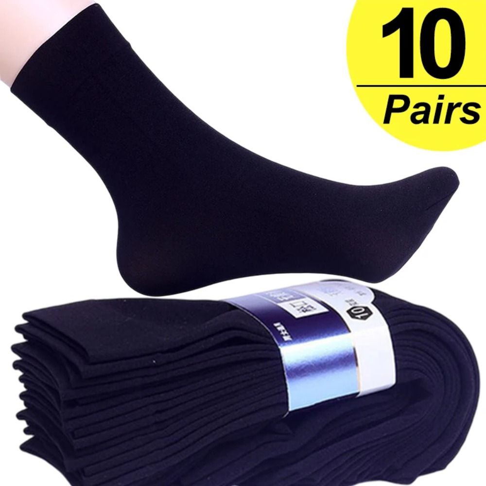 10pairs Casual Breathable Men  – обзор и цена Silk Sock Bamboo