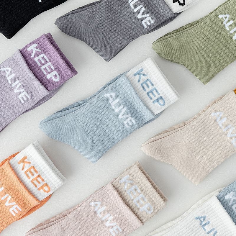 Women's Non-Slip Yoga Socks wi – обзор и цена Grip Sock Yoga
