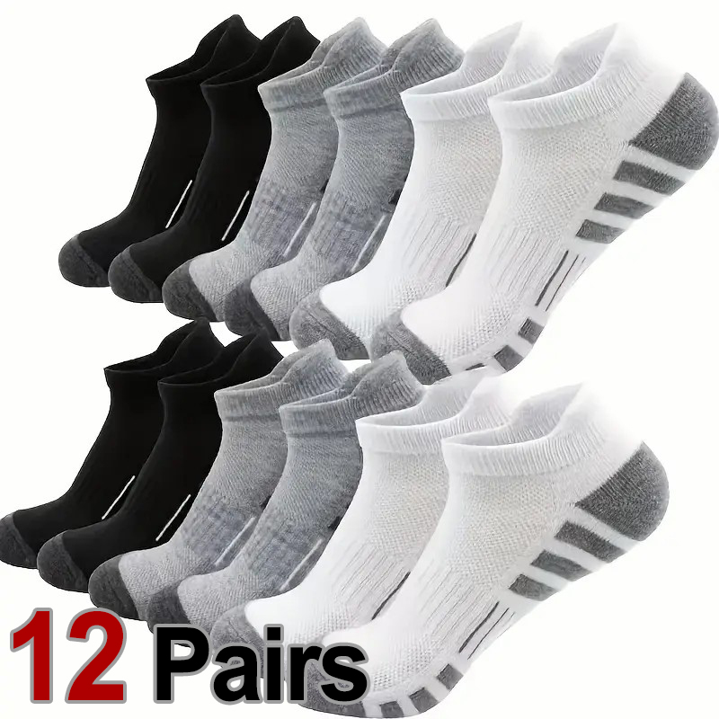 12 Pairs Men Breathable Sports – обзор и цена Ankle Brace Sock