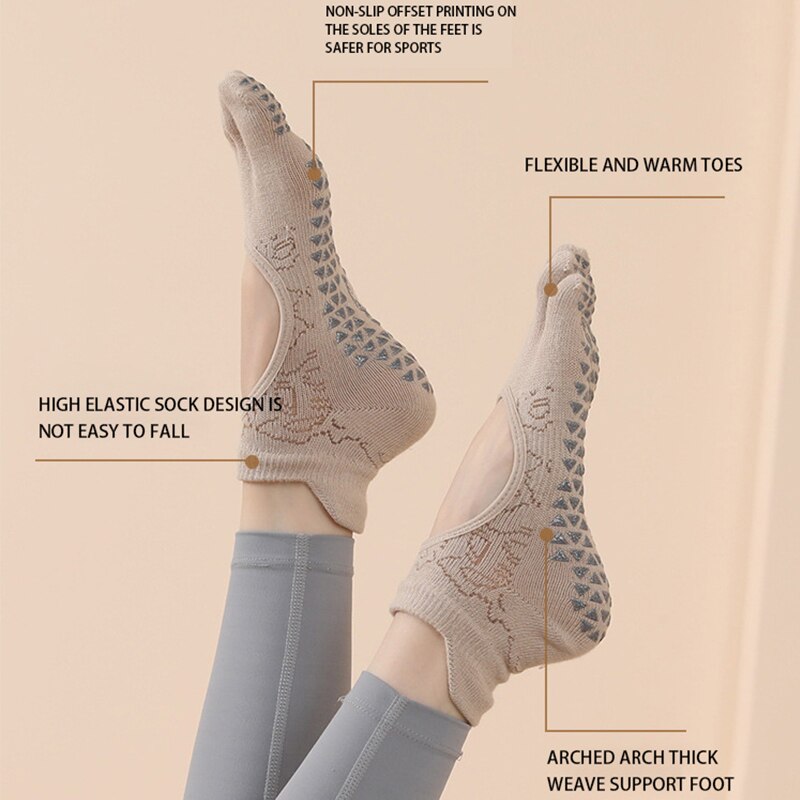 Women Yoga Toe Socks High Qual – обзор и цена Grip Sock Yoga