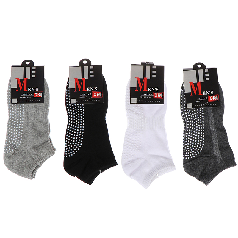 NEW 1pair High Quality Men's C – обзор и цена Grip Sock Yoga
