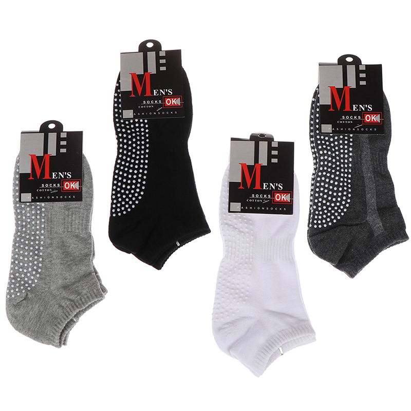 NEW 1pair High Quality Men's C – обзор и цена Grip Sock Yoga