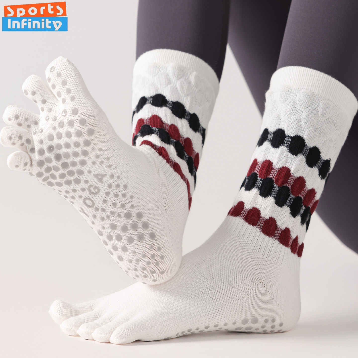 Fashion Five Finger Yoga Socks – обзор и цена Toe Sock Split