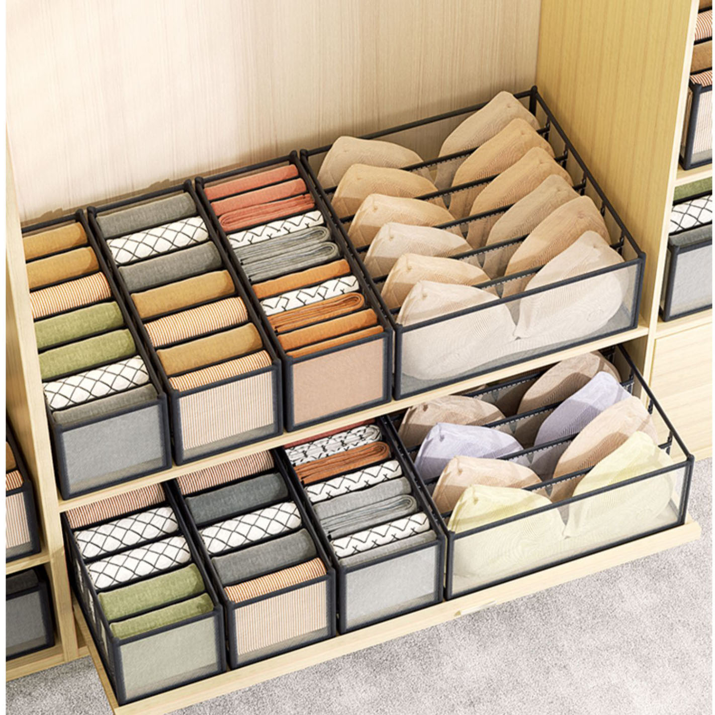 Underwear storage box home war – обзор и цена Sock Organizer Tray