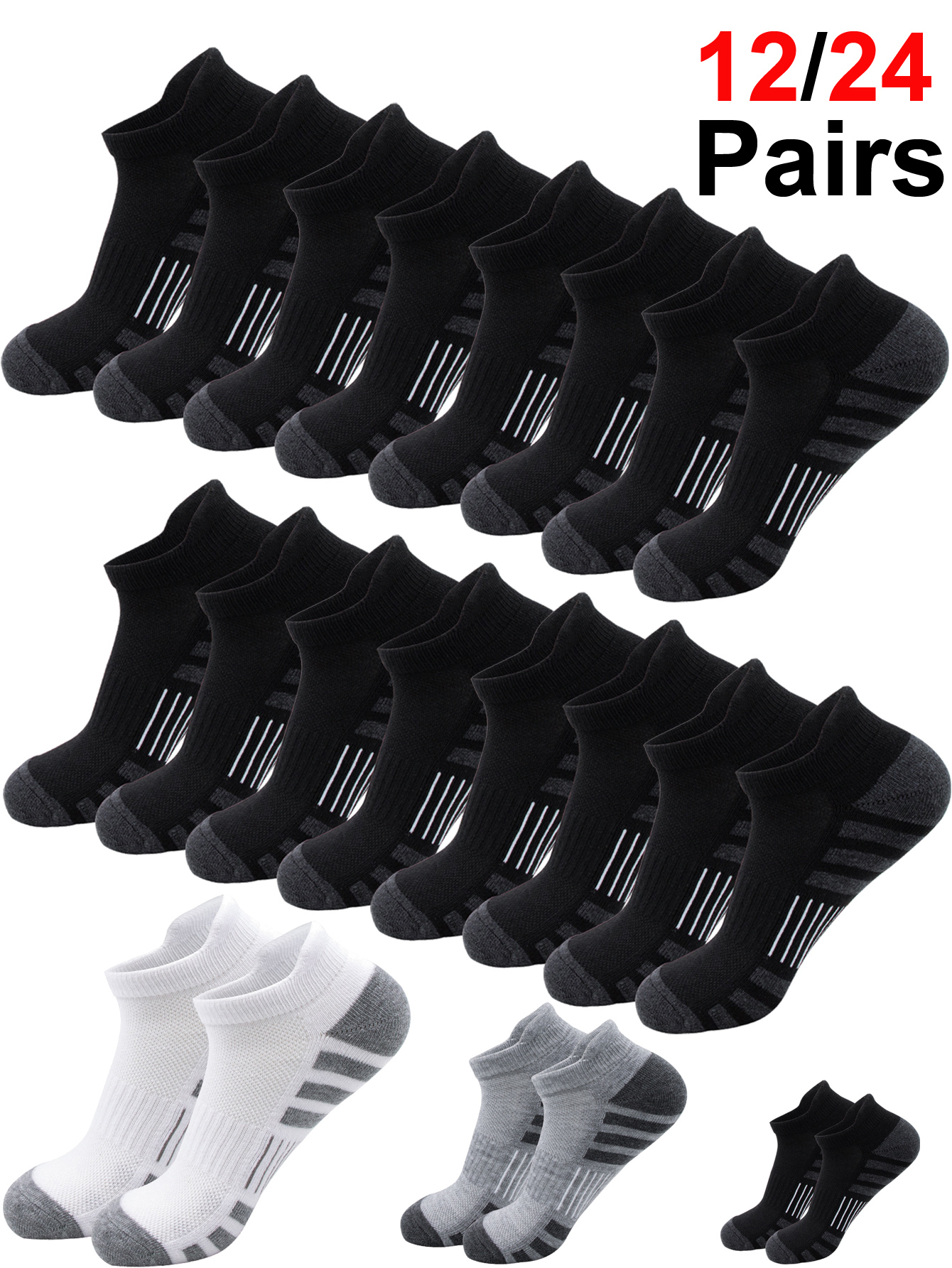 Unisex Cushioned Breathable An – обзор и цена Athletic Sock Cushion