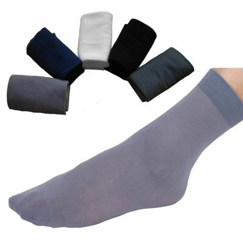 10pairs Men Ice Silk Socks Sum – обзор и цена Silk Sock Bamboo
