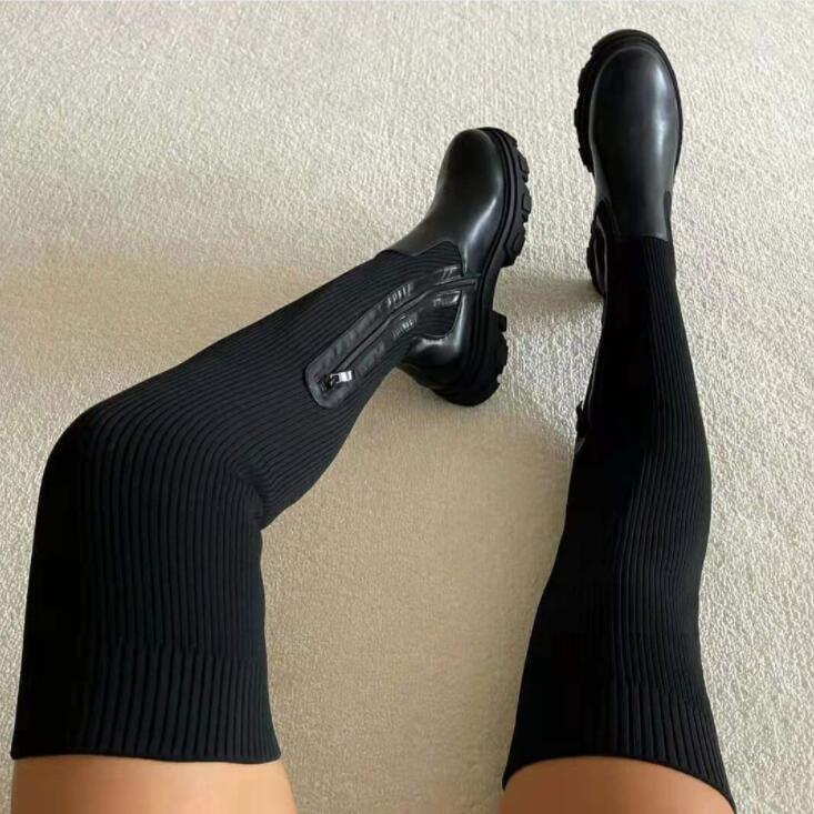 Women's Over The Knee Boots St – обзор и цена Knee High Sock Women