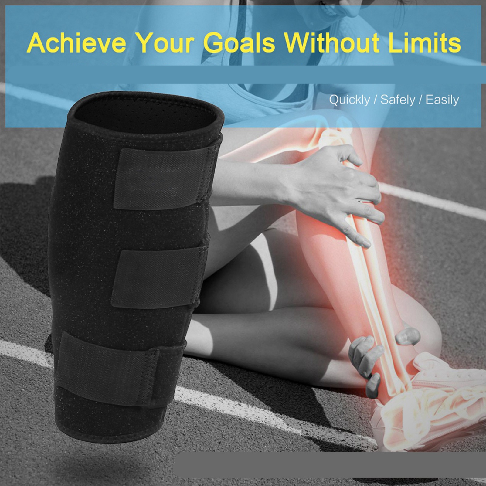 Adjustable Calf Support Calf C – обзор и цена Compression Sleeve Calf
