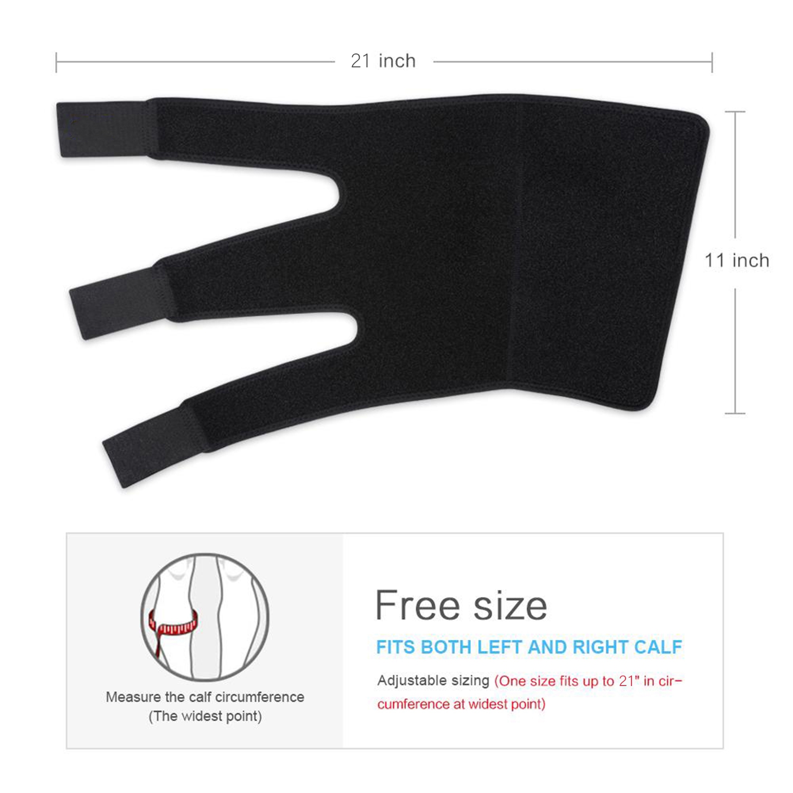 Adjustable Calf Support Calf C – обзор и цена Compression Sleeve Calf