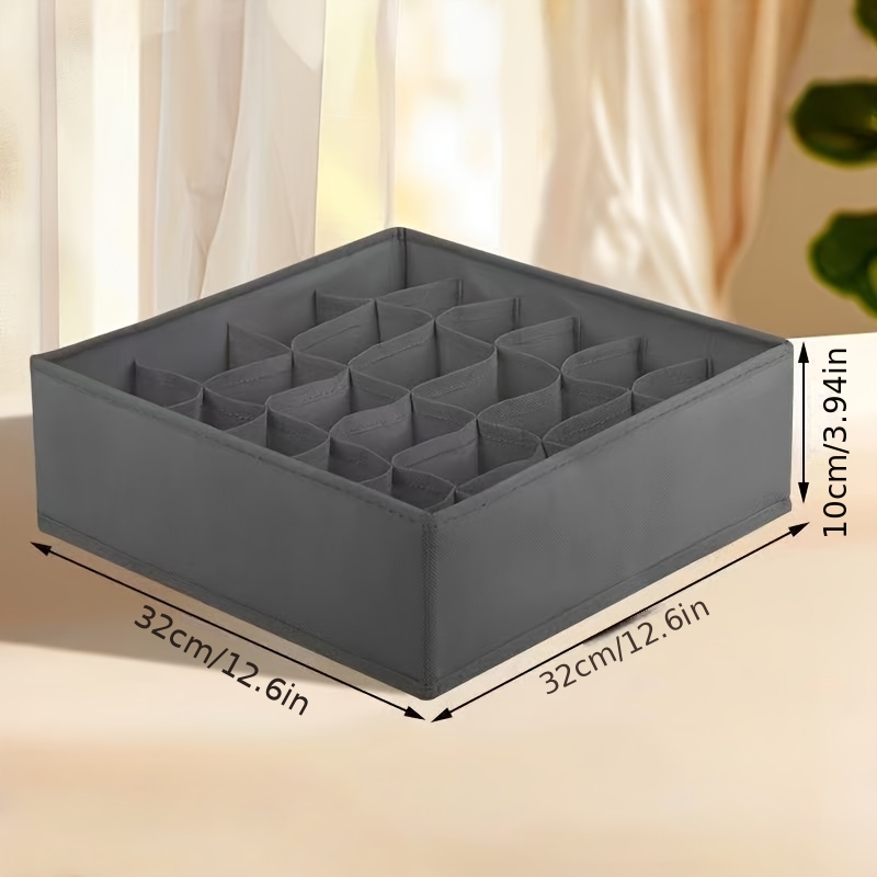 24-Compartment Fabric Drawer O – обзор и цена Sock Organizer Tray