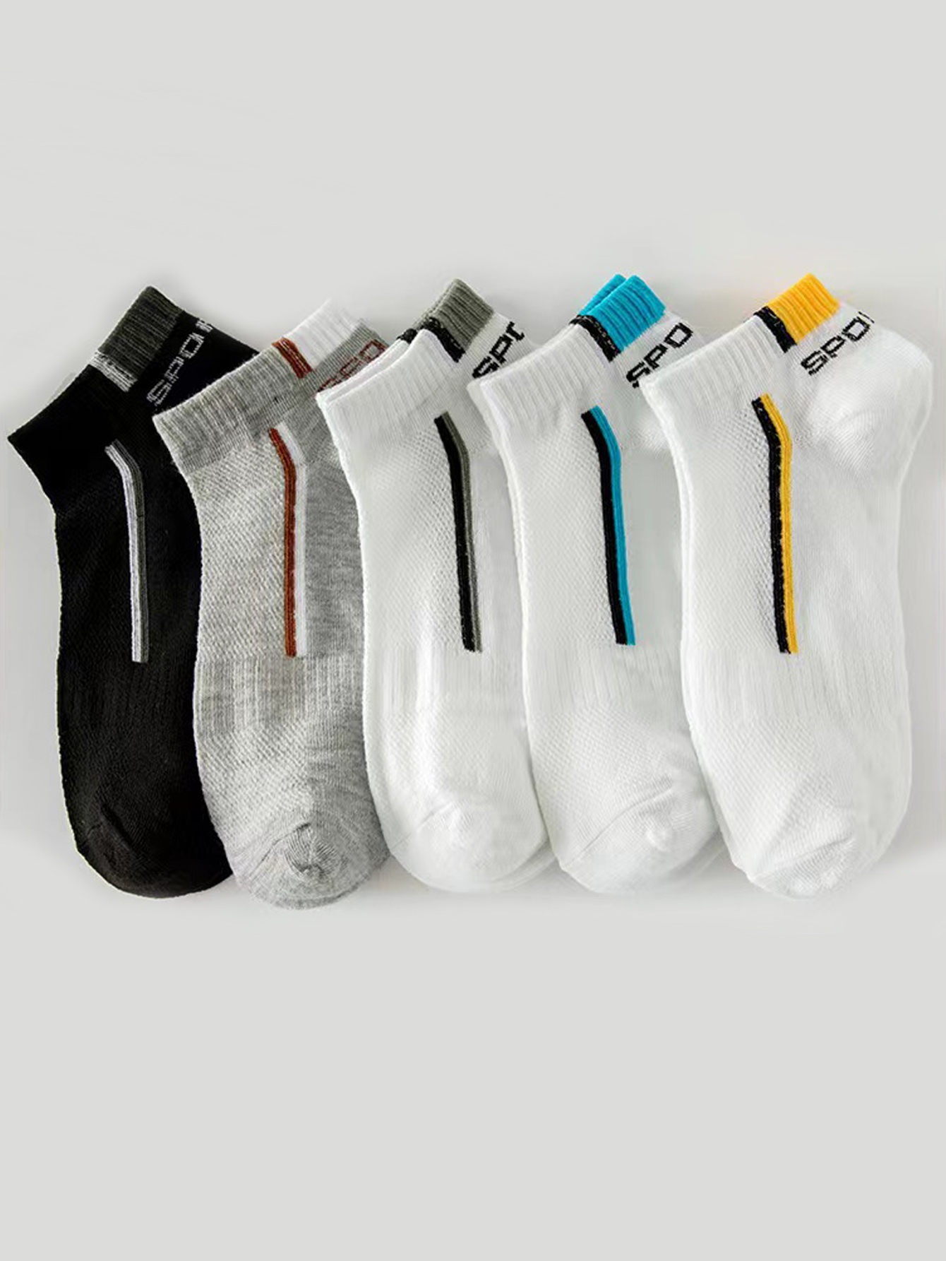 5/40 Pairs Mens Ankle Boat Soc – обзор и цена Ankle Sock Low Cut