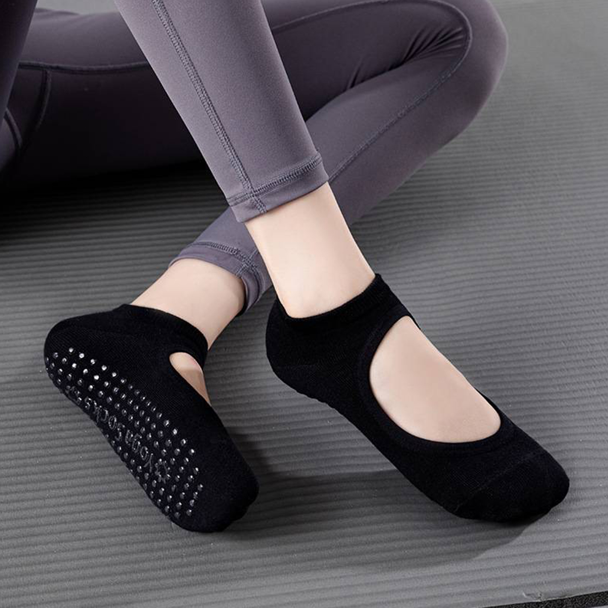 Non-Slip Yoga Socks for Women  – обзор и цена Grip Sock Yoga