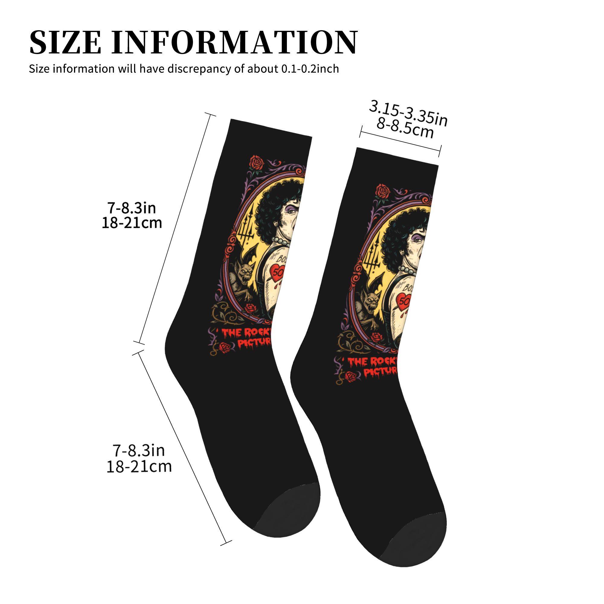 Fun Printed The Rockys Horror  – обзор и цена No Show Sock Women