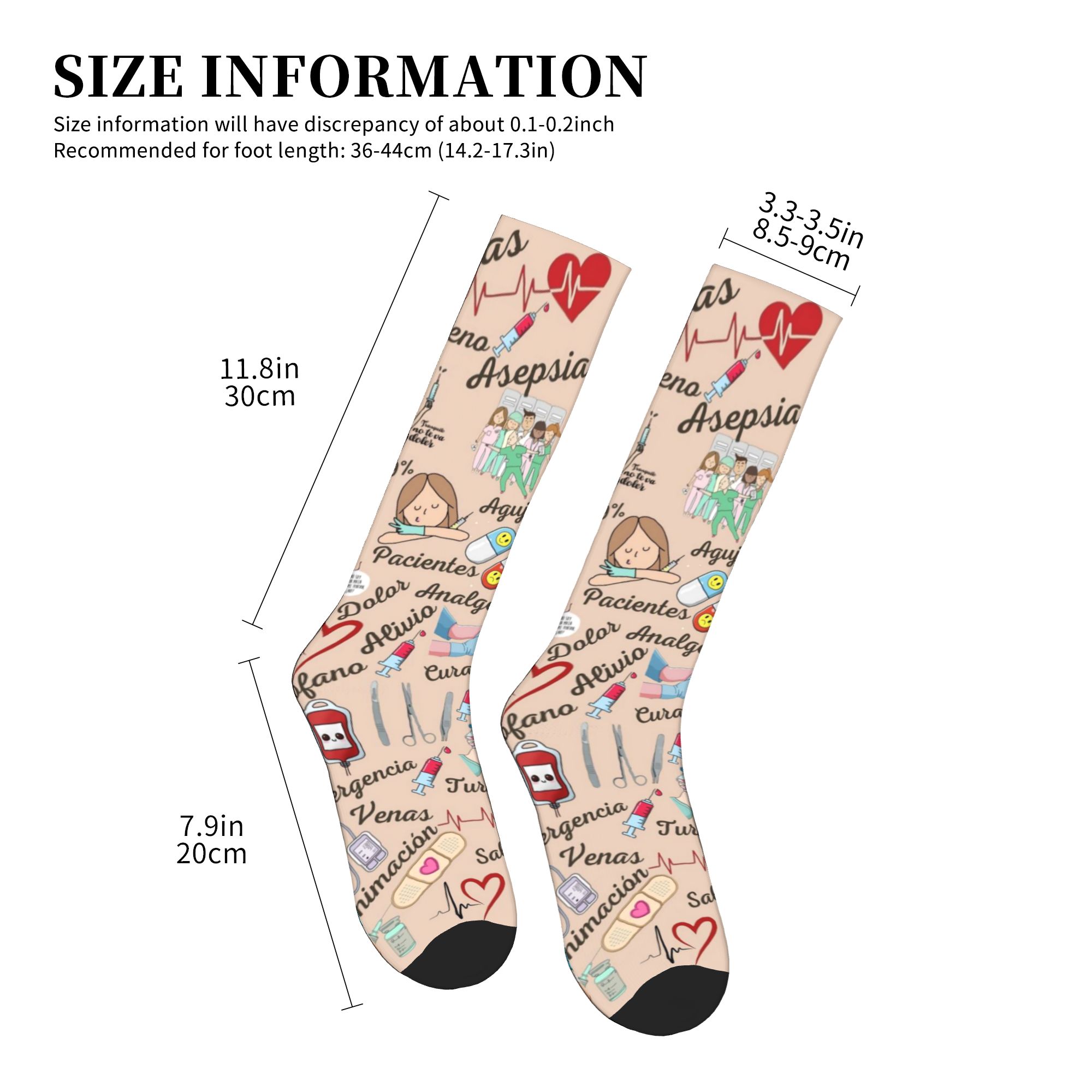 Doctor Nurse Medical Medicine  – обзор и цена Compression Sock Medical
