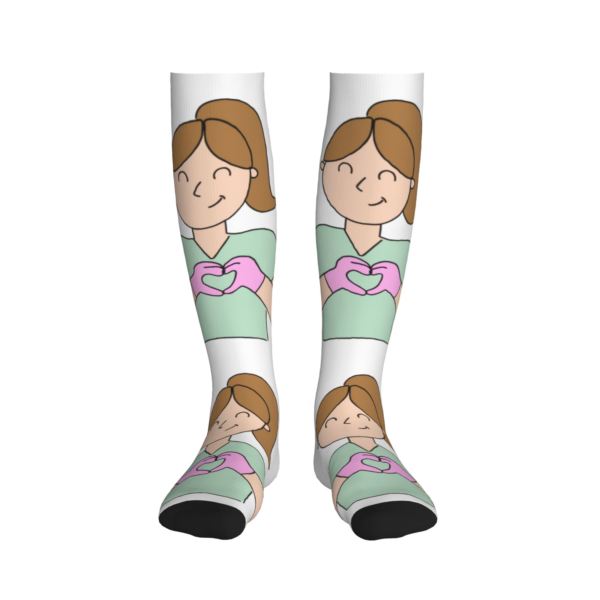 Harajuku Doctor Nurse Medical  – обзор и цена Compression Sock Medical