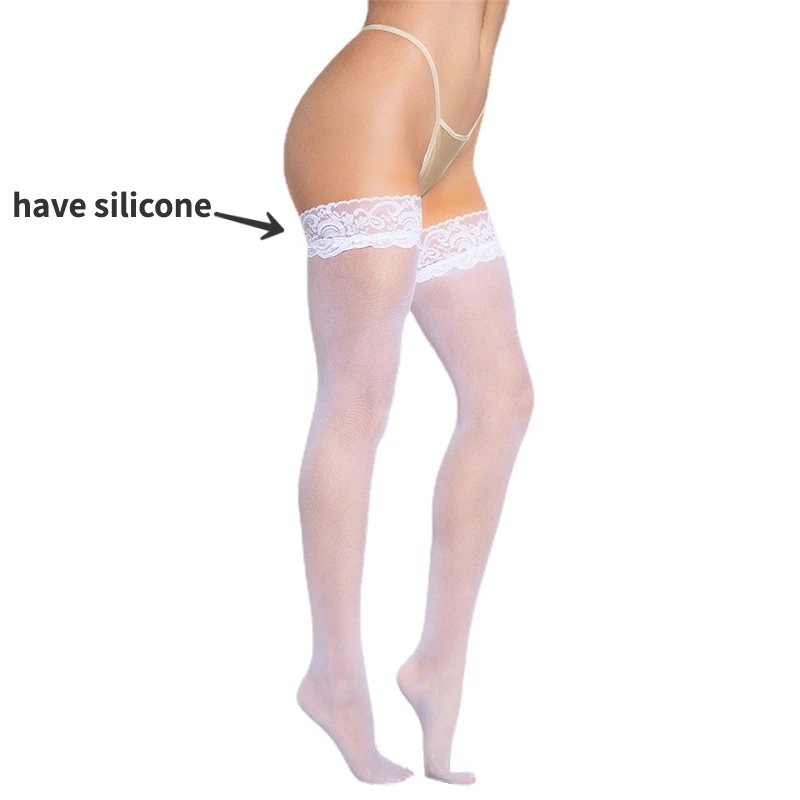 3 Pair Silicone Stockings Wome – обзор и цена Thigh High Sock Stay Up