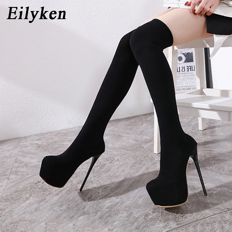 Eilyken Fashion Platform Stret – обзор и цена Knee High Sock Women