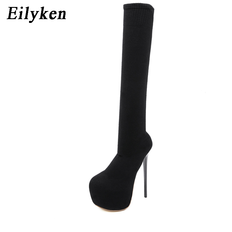 Eilyken Fashion Platform Stret – обзор и цена Knee High Sock Women